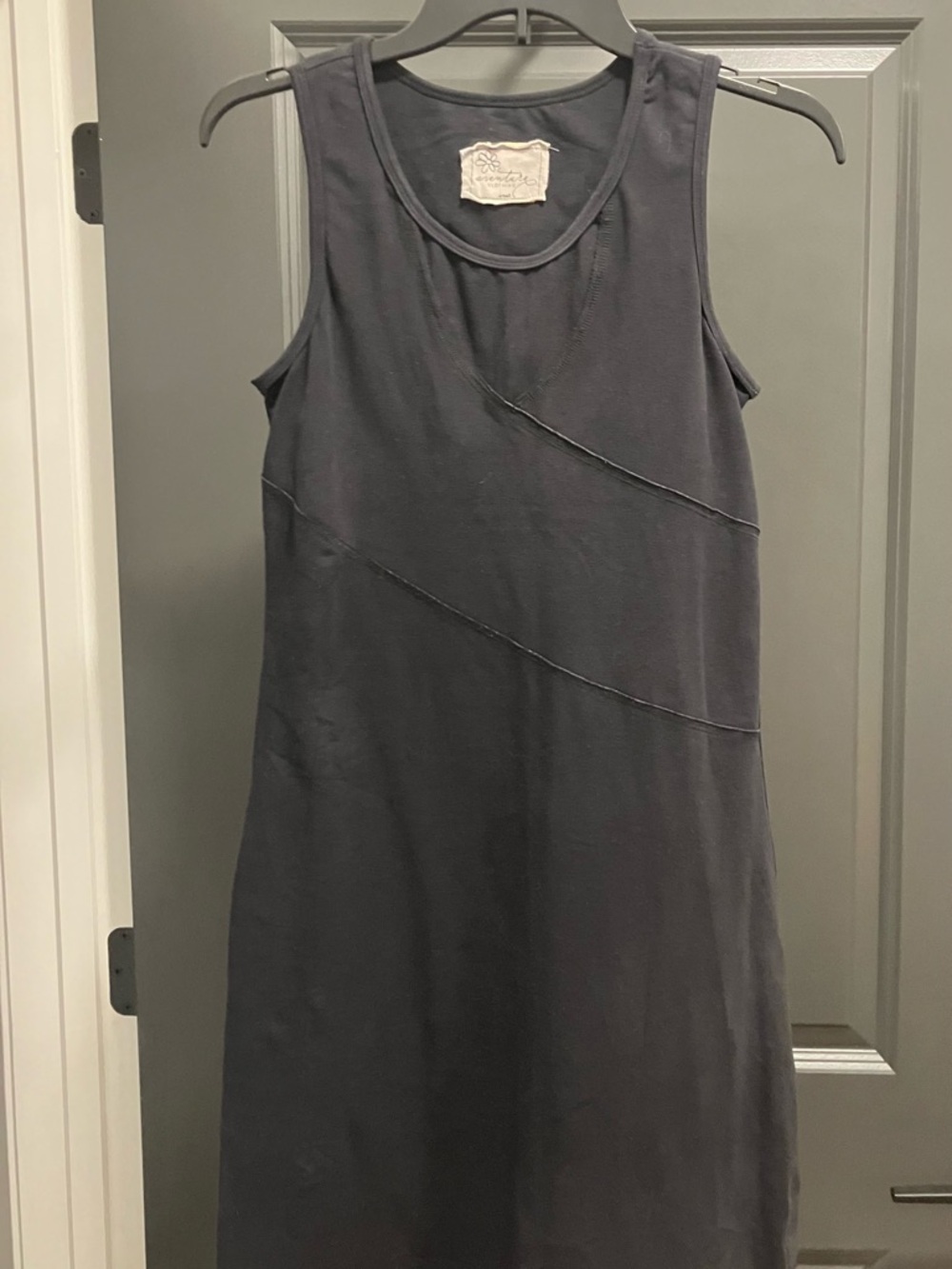 Aventura Black Sleeveless Mini Shift Dress